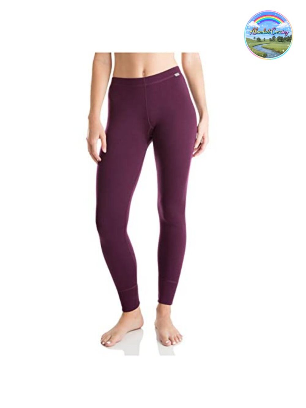100% Merino Wool Thermal Base Layer Leggings Wicking